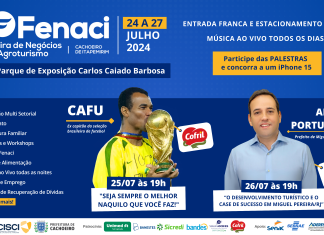 PATICIPAÇÃO DO CAPITÃO CAFU NA FENACI 2024